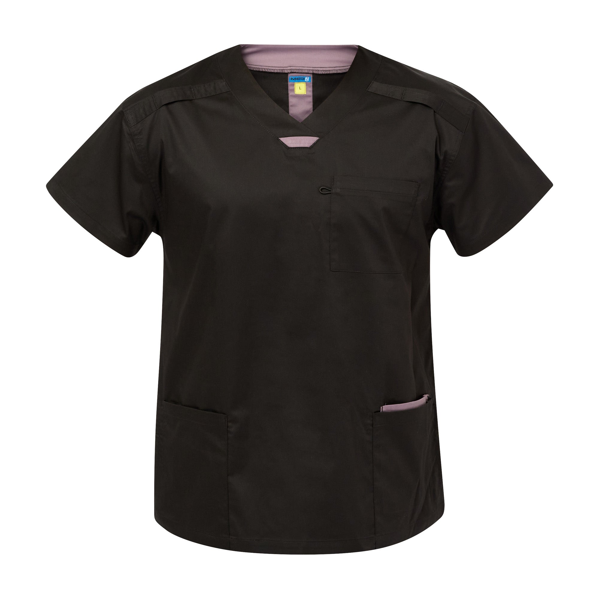 Medi8 M88025 Unisex Stretch Scrub Top