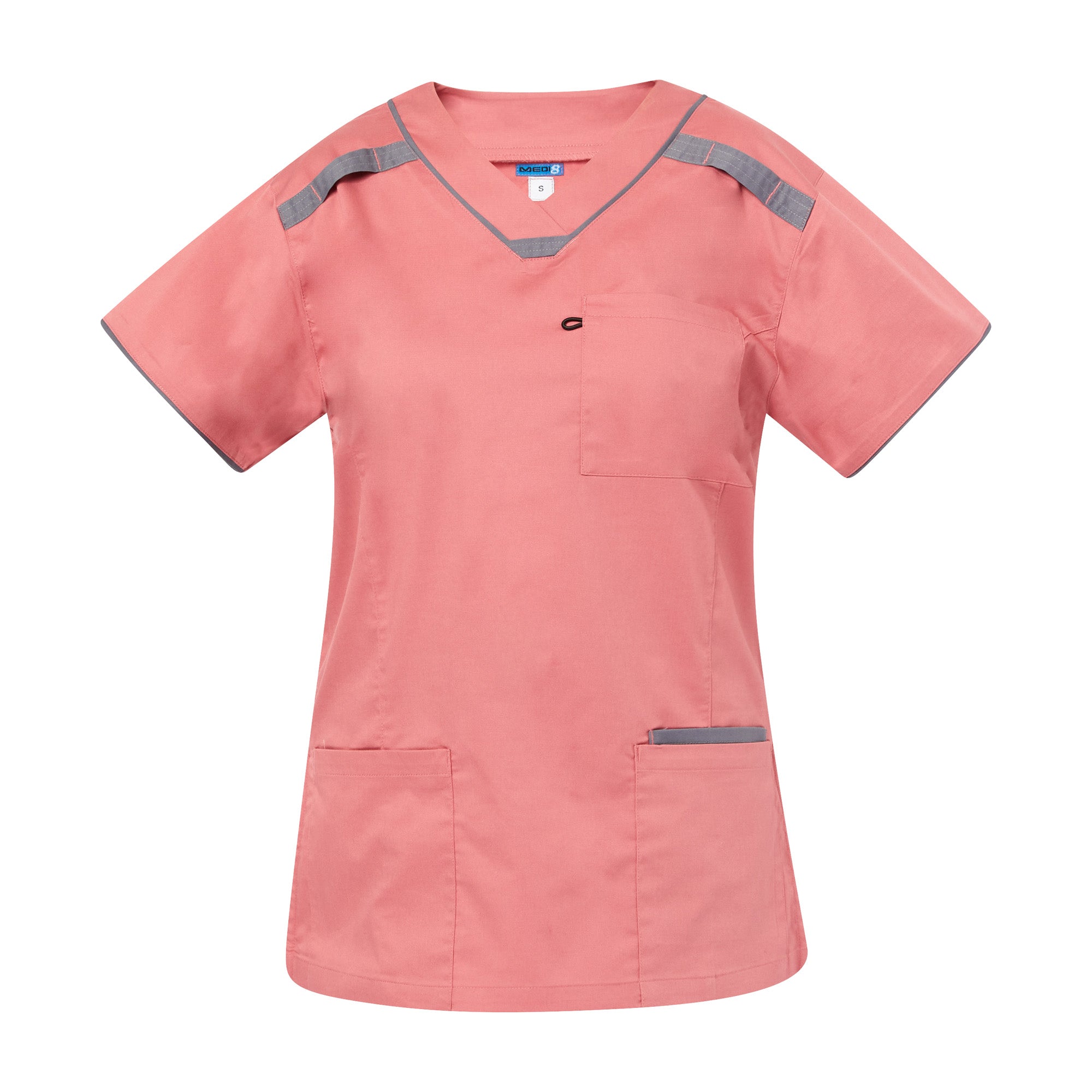 Medi8 M88026 Women's Stretch Scrub Top