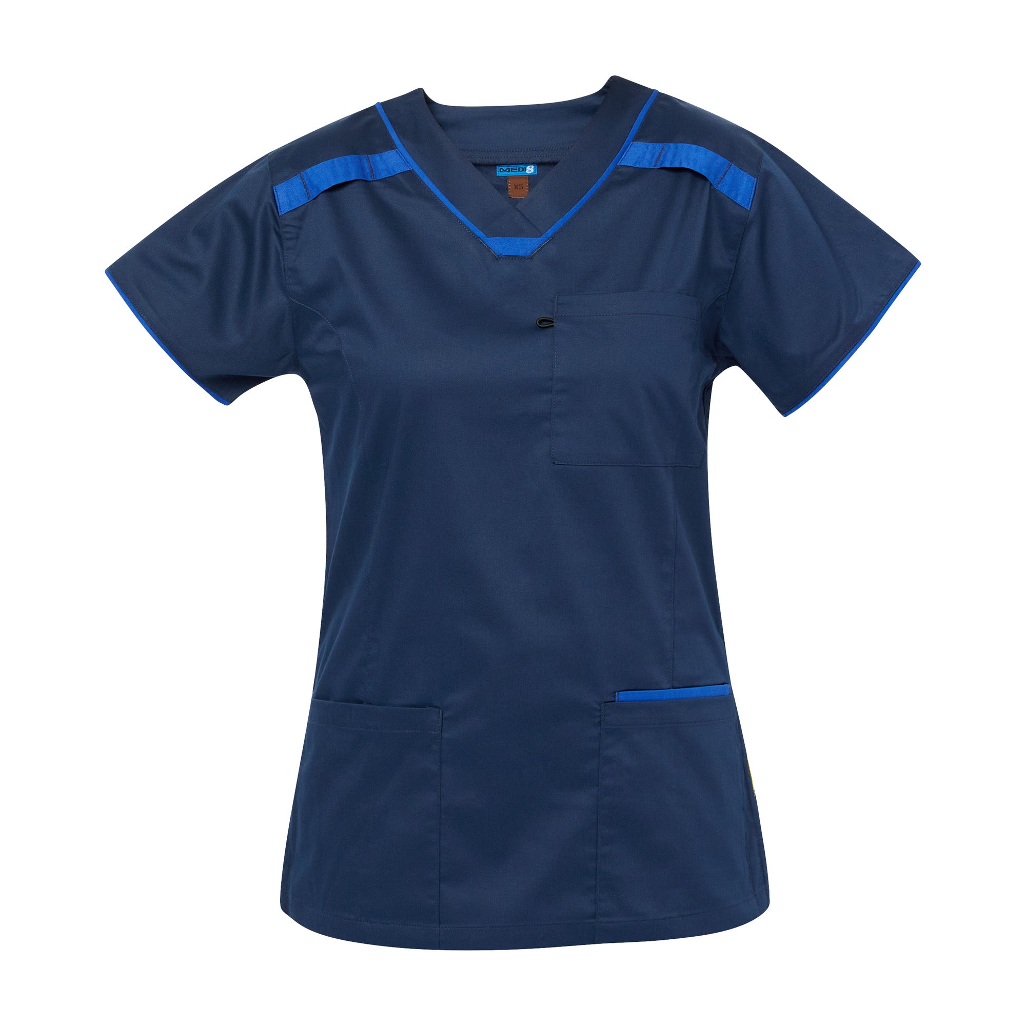 Medi8 M88026 Women's Stretch Scrub Top