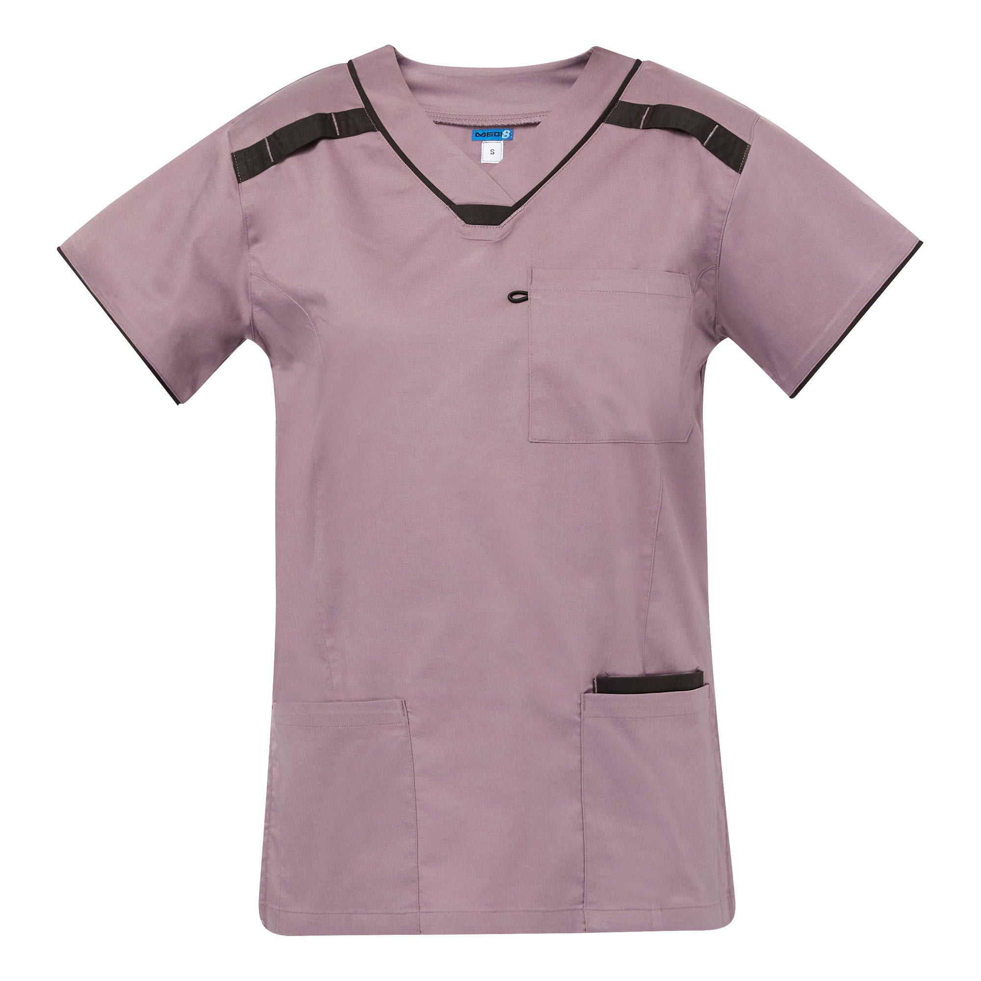 Medi8 M88026 Women's Stretch Scrub Top