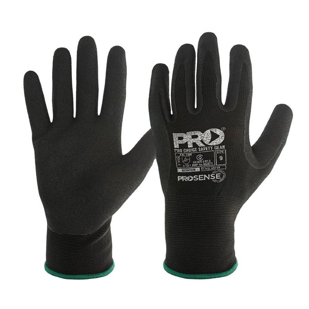 Pro Choice NNFB Assassin Nitrile Grip Glove Black