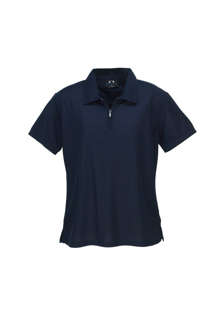 Biz Collection P3325 Ladies Micro Waffle Polo