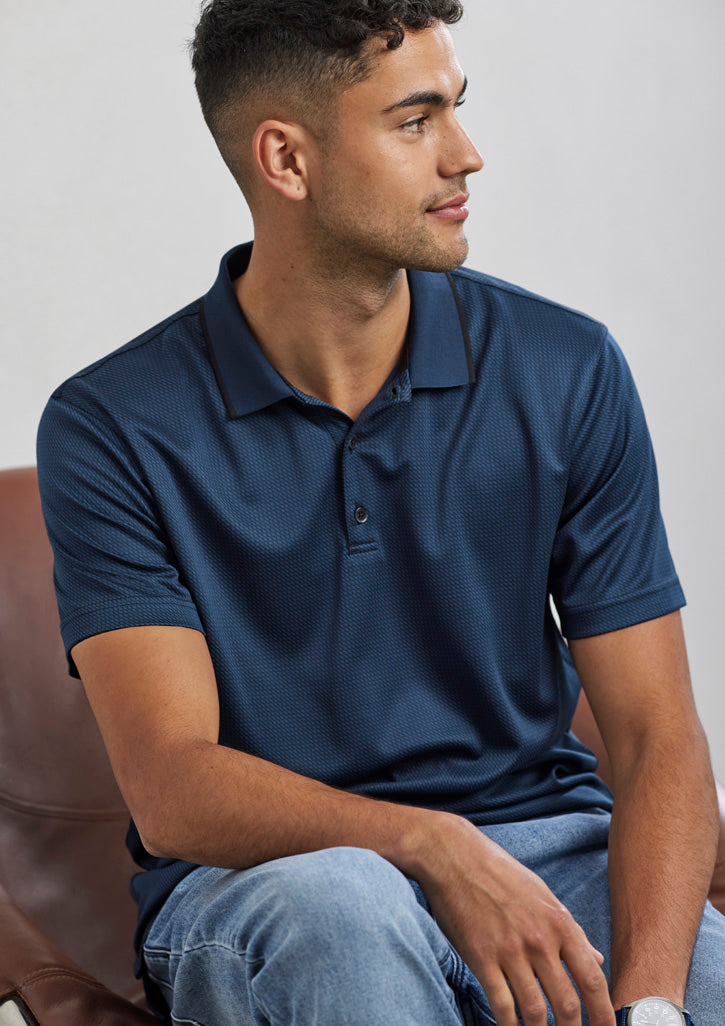 Biz Collection P412MS Men's Echo Short Sleeve Polo