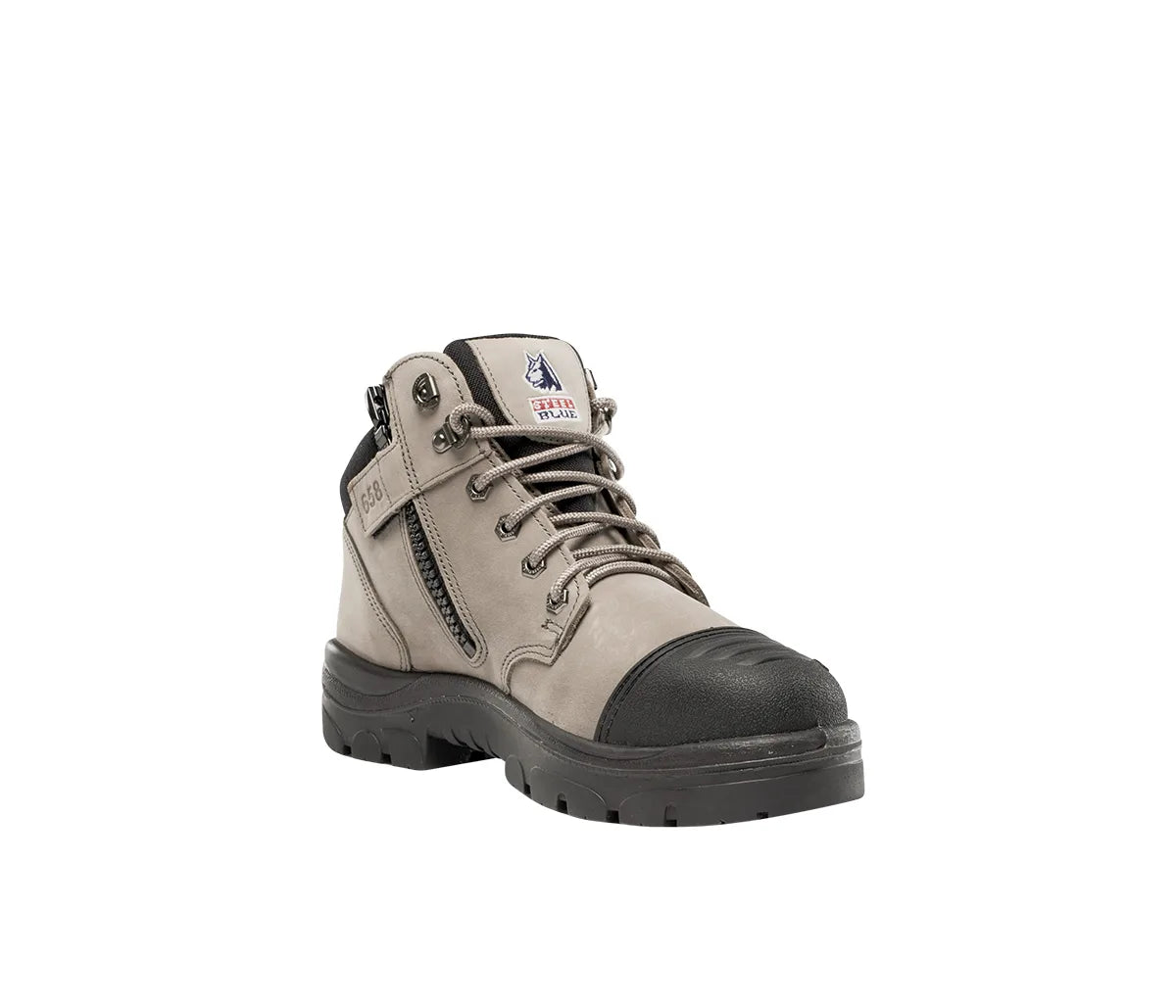 Steel Blue 312658 Parkes Zip Scuff Safety Boot-Men's Steel Toe boots at Motoman Industrial Wear