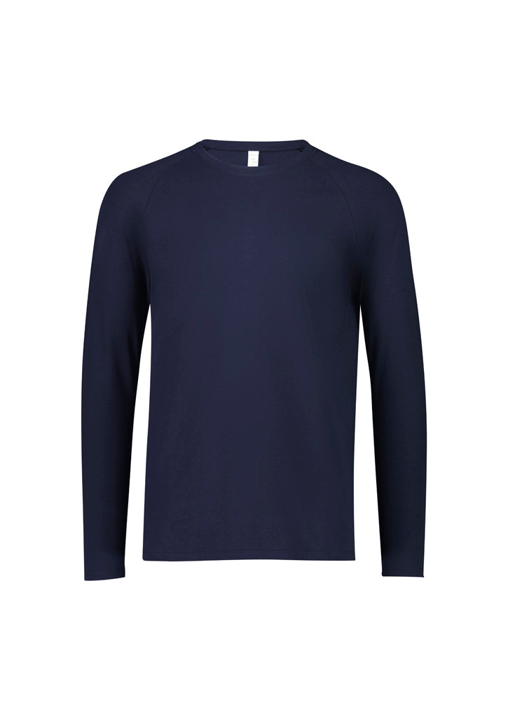 Biz care CT247ML Performance Men's Cotton Long Sleeve Tee