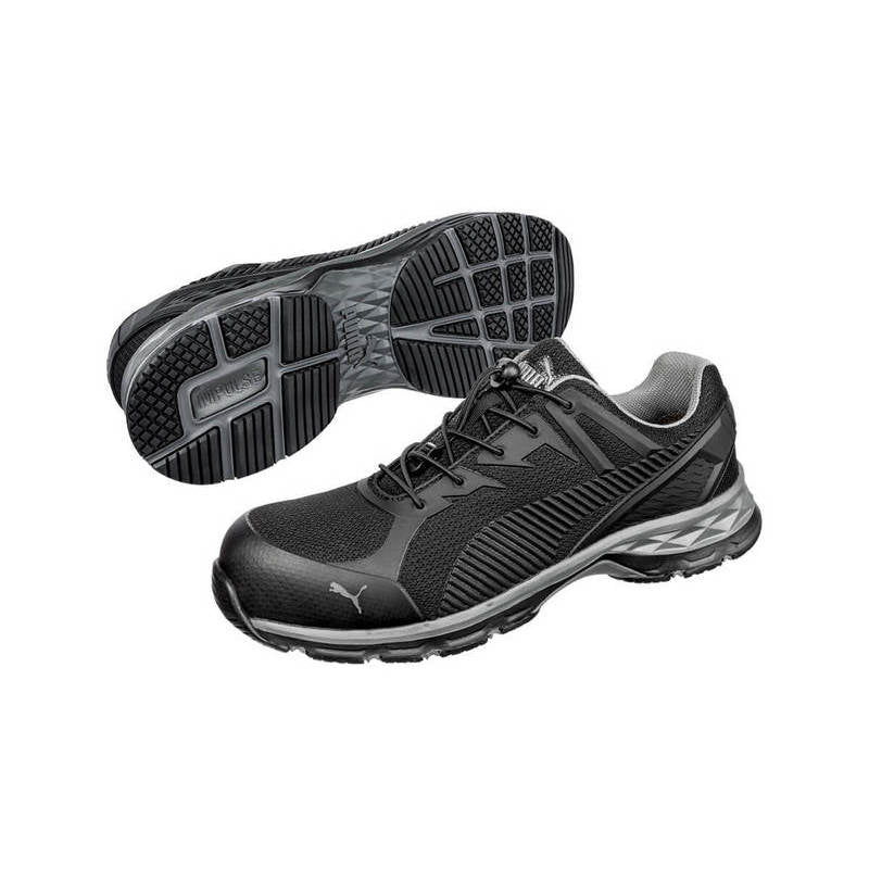 Puma 643837 Relay Black/Grey Composite Safety Jogger