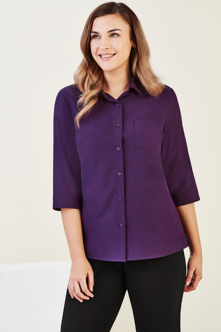 Biz care CS951LT Florence Women's 3/4 Sleeve Shirt