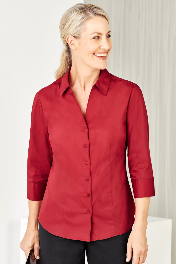 Biz care S770LT Monaco Ladies 3/4 Sleeve Shirt