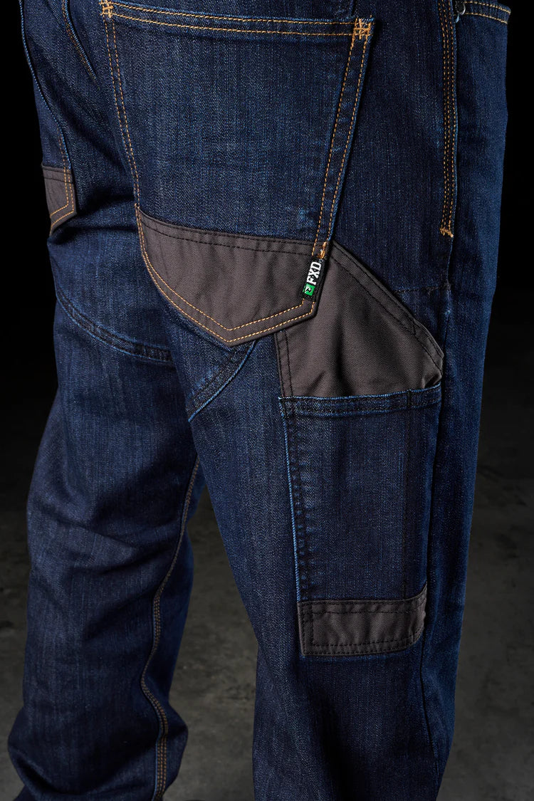 FXD WD-2 Original Work Denim - Indigo Stomp Wash