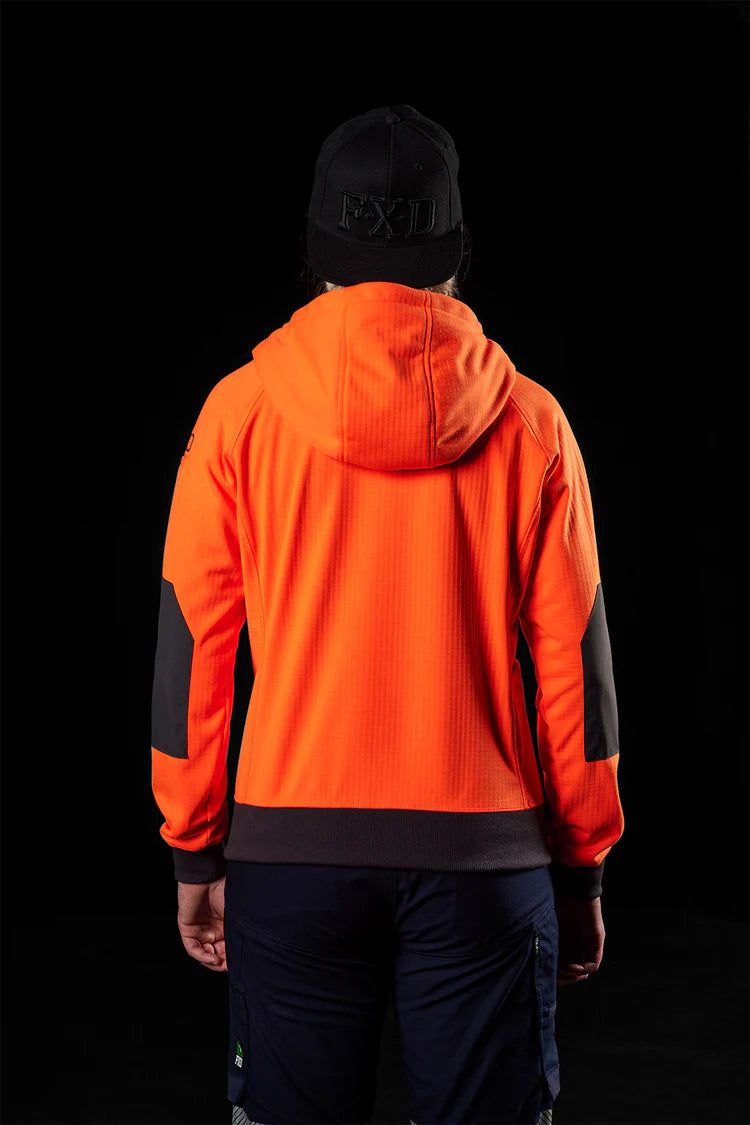 FXD WF-3W Women's 3-layer Bonded Membrane Fleece Hoodie