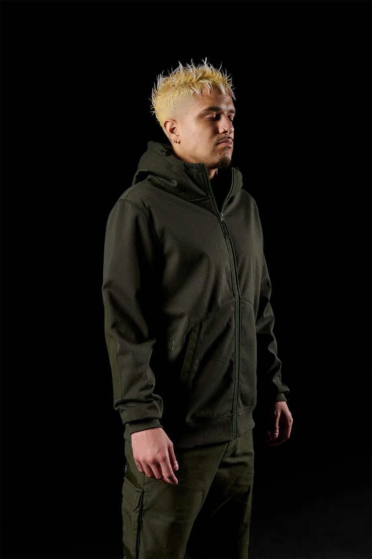FXD WF-3 Bonded 3-layer Membrane Fleece Zip Hoodie