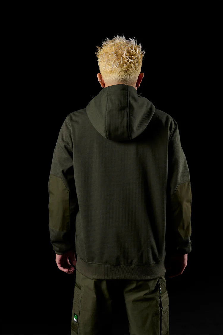 FXD WF-3 Bonded 3-layer Membrane Fleece Zip Hoodie
