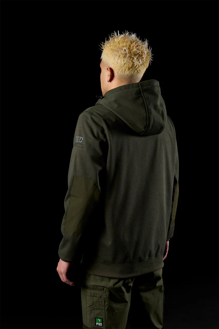 FXD WF-3 Bonded 3-layer Membrane Fleece Zip Hoodie