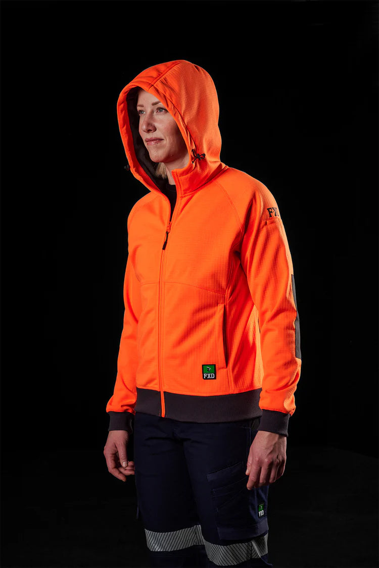 FXD WF-3W Women's 3-layer Bonded Membrane Fleece Hoodie