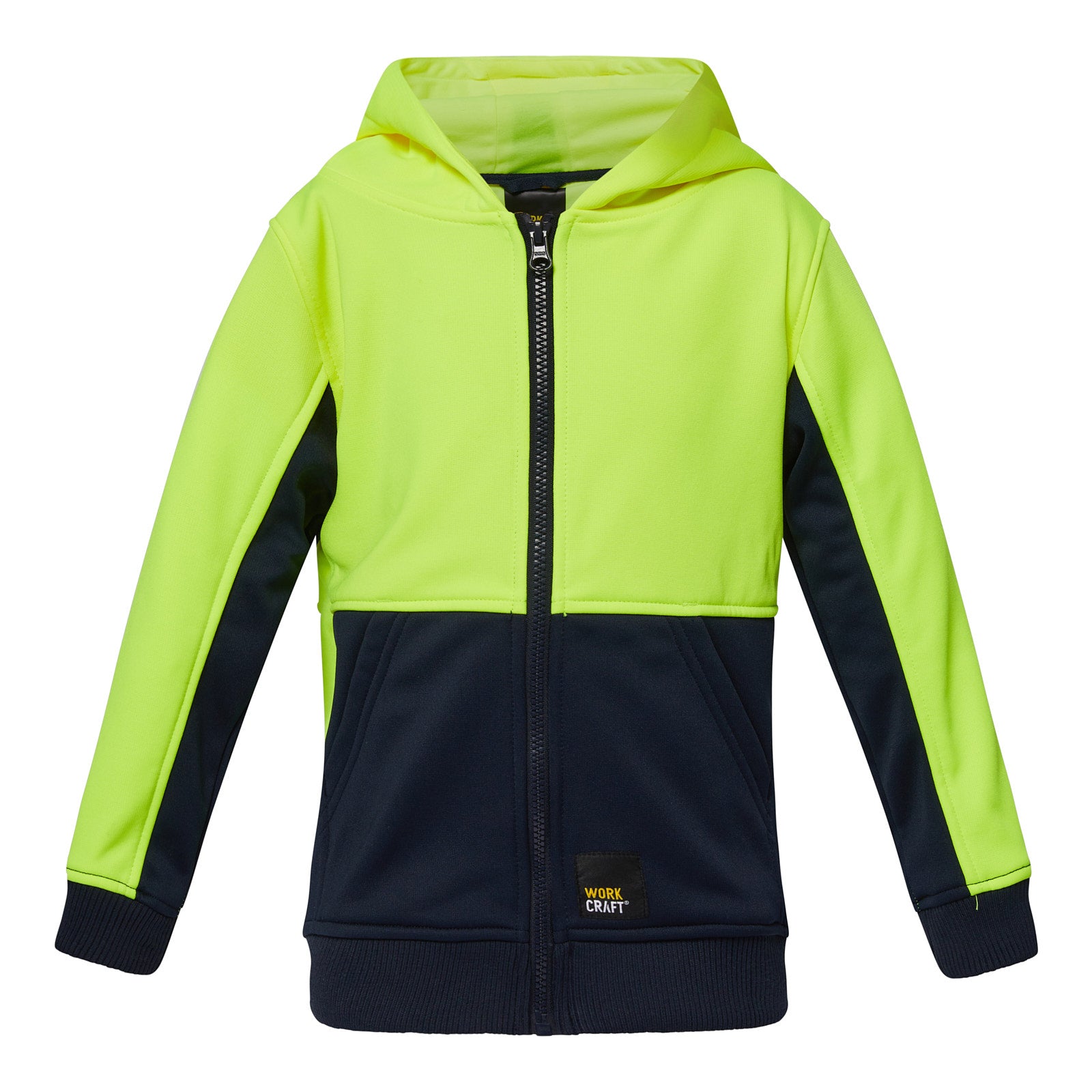 Workcraft WK8015 Ascent Kids Hi-vis Hoodie