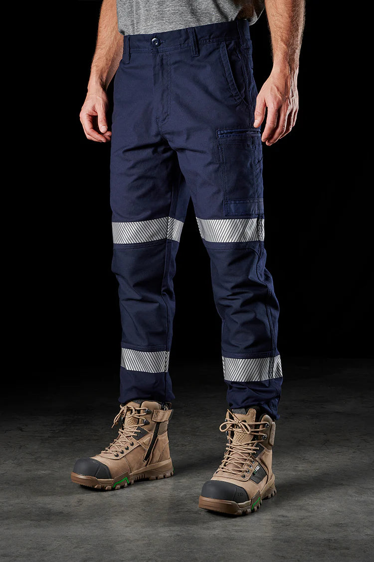 FXD WP-3T Reflective Stretch Work Pant - Navy
