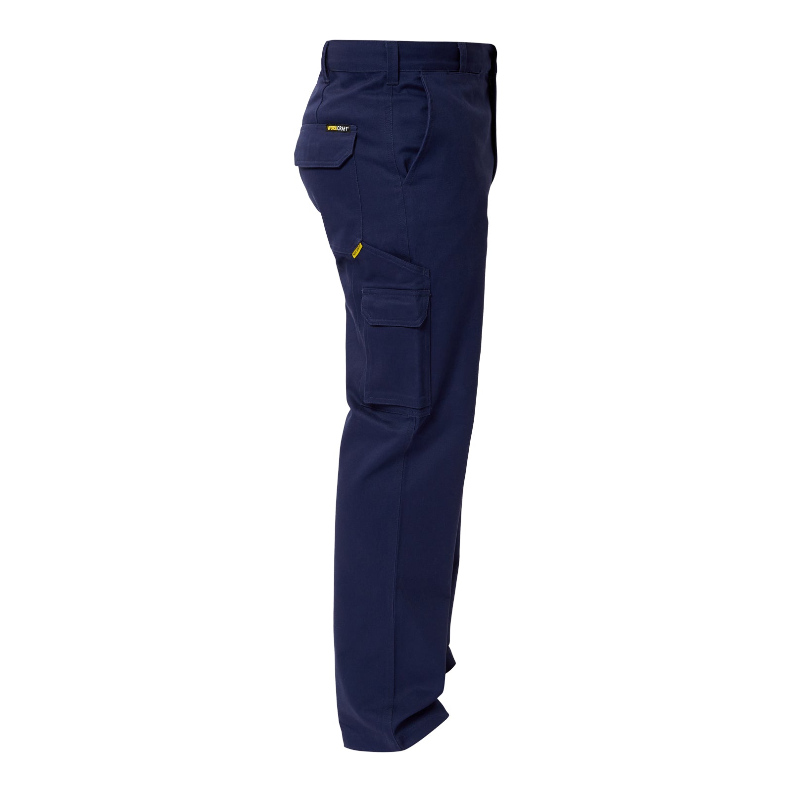 Workcraft WP4016 Cargo Cotton Drill Trousers-Navy