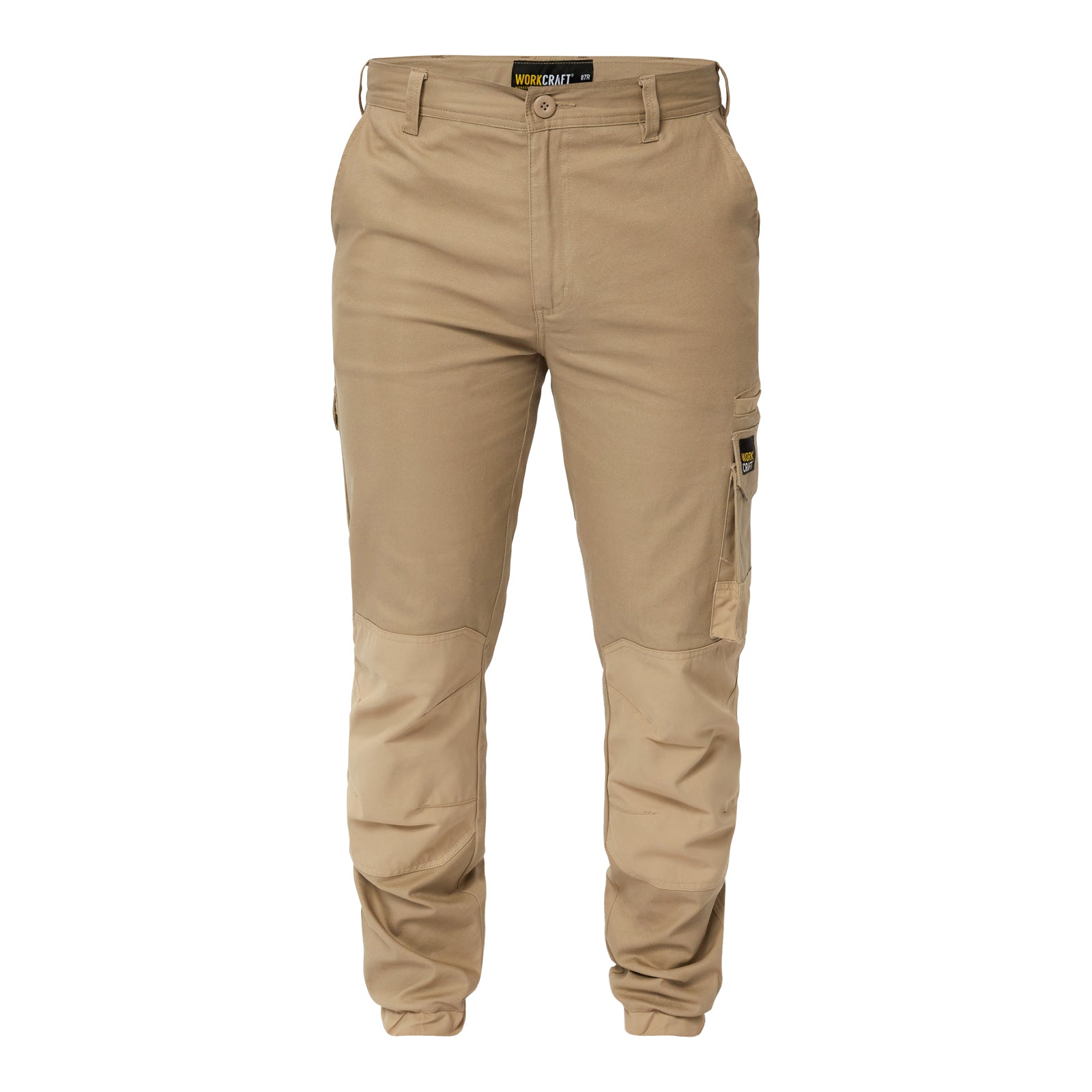 Workcraft WP4018 Stretch Cargo Pants Elasticized Hem