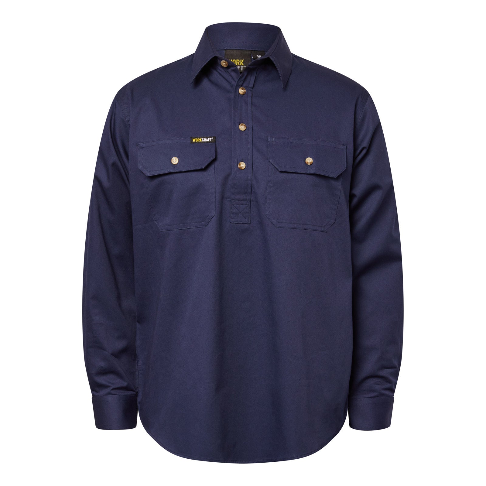 Workcraft WS3029 Lightweight Long Sleeve Cotton Shirt