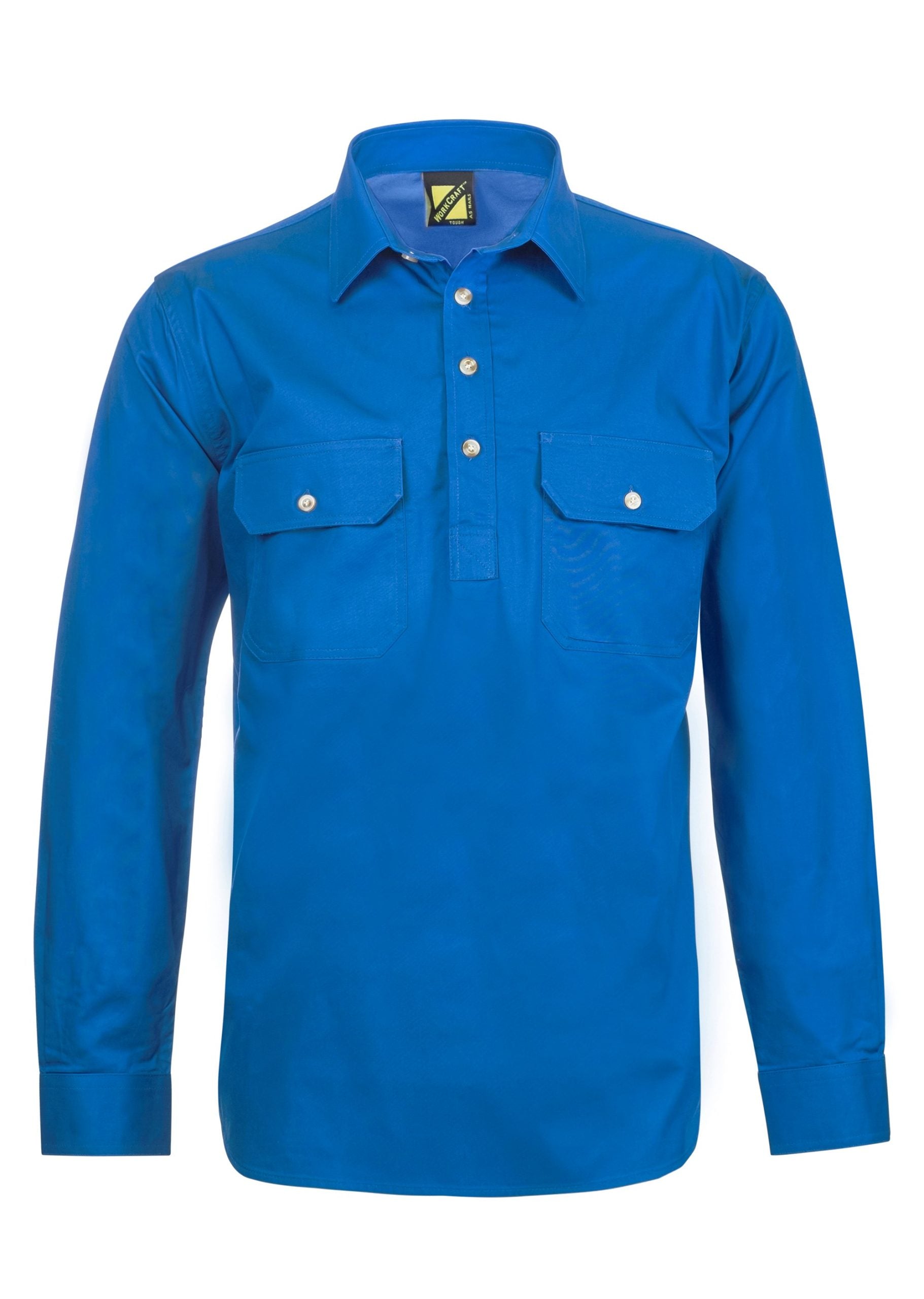 Workcraft WS3029 Lightweight Long Sleeve Cotton Shirt