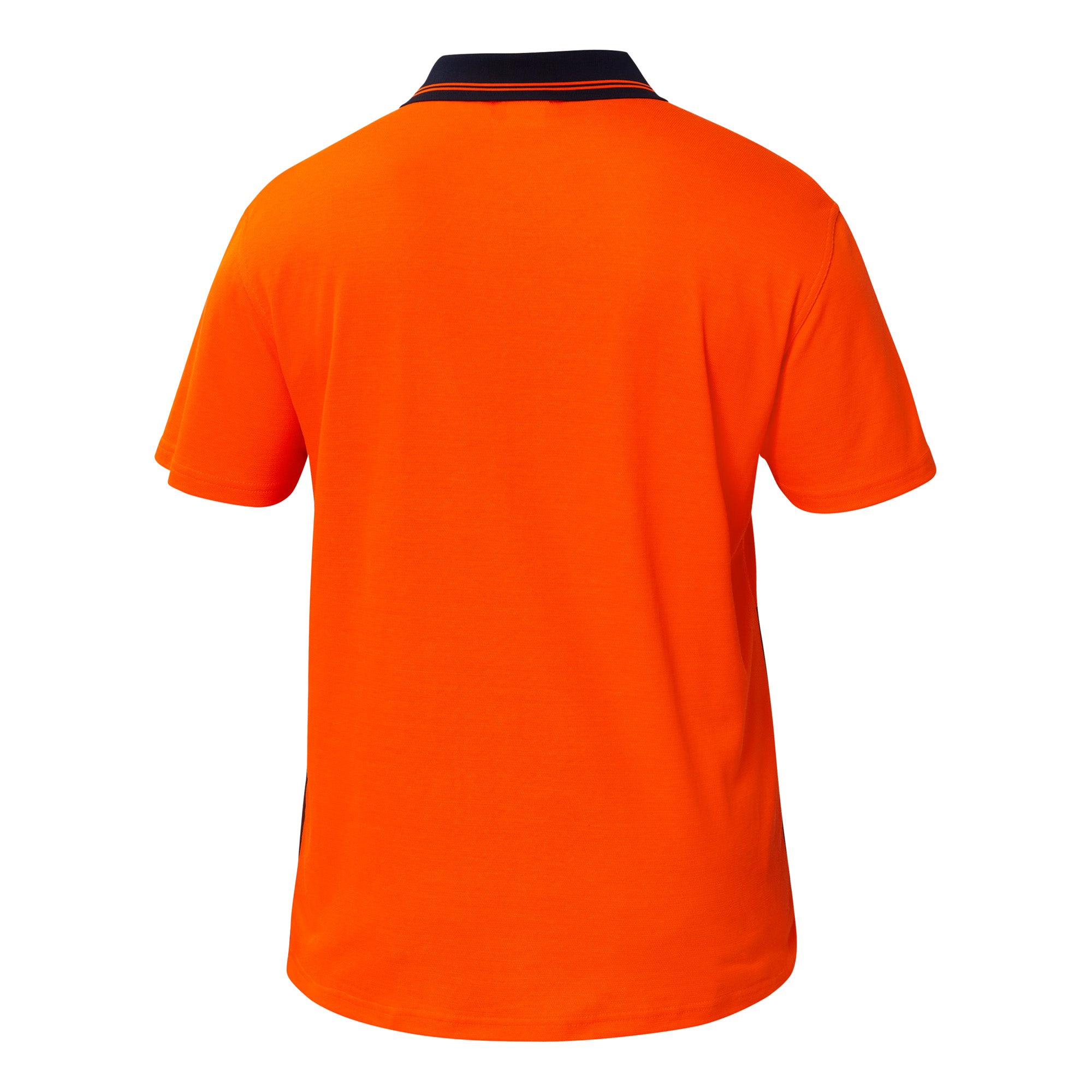 Workcraft WSP401 Hi vis Two Tone Short Sleeve Cotton Back Polo With Pocket