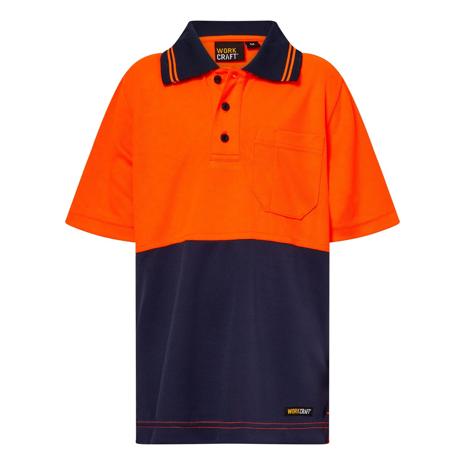 Workcraft WSPK20 Kids Two Tone Polo