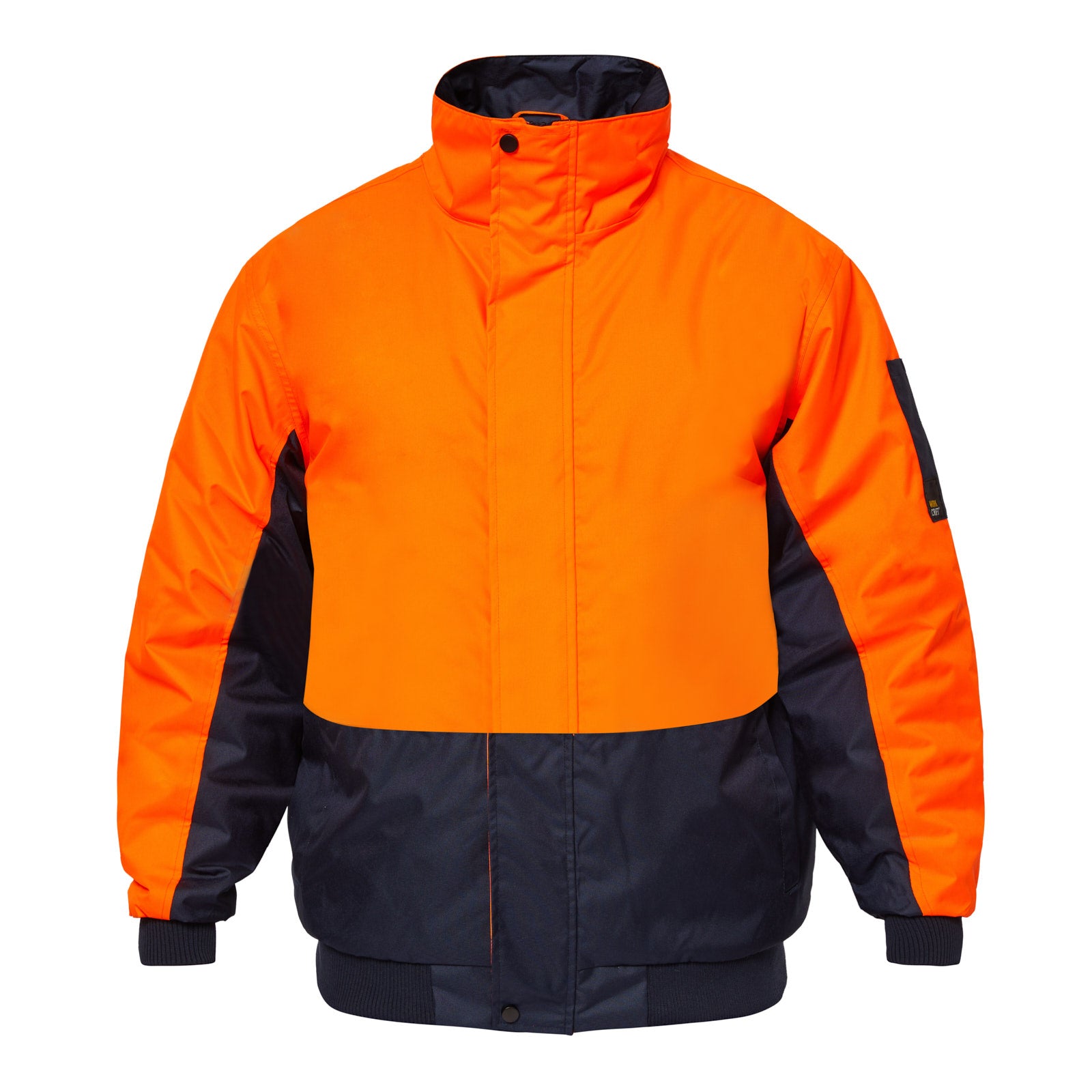 Workcraft WW9012 Thunder Hi vis Modern Bomber Jacket