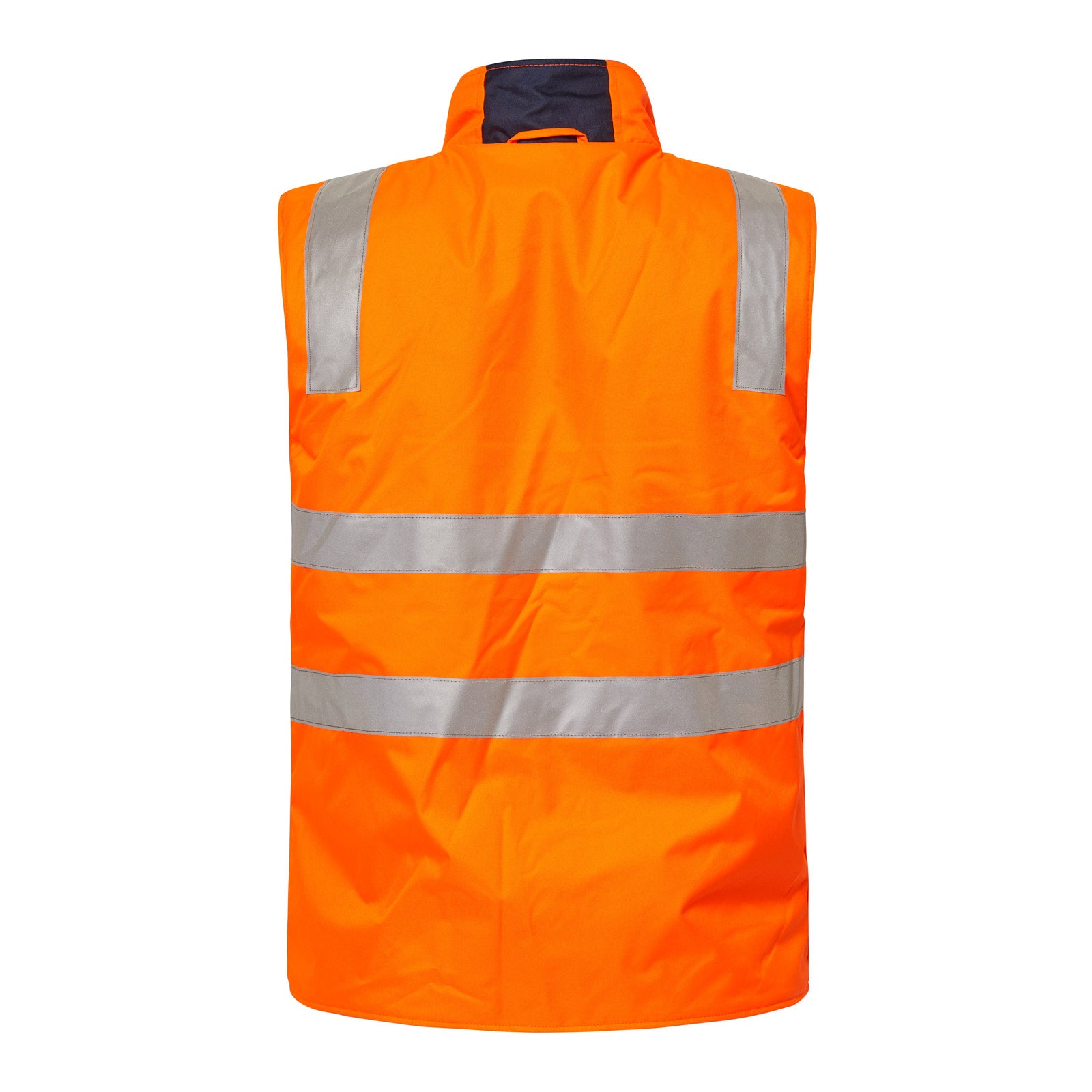 Workcraft WW9014 Frost Hi vis Reversible Fleece Vest With Tape