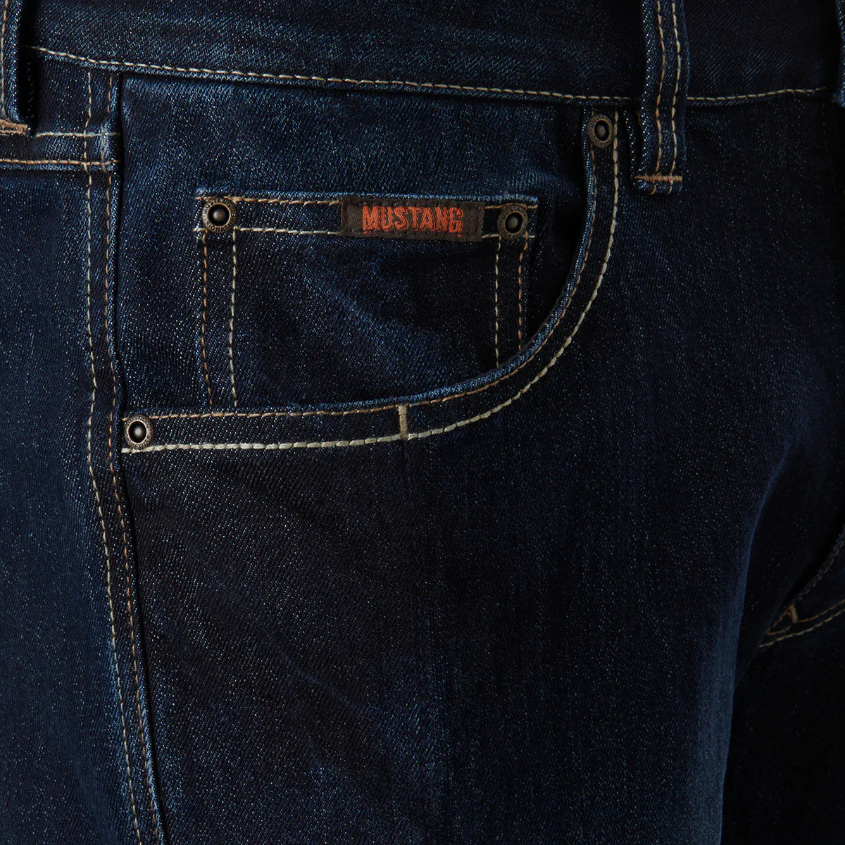 Mustang Signature Y03057 Men's Jeans-INDIGO