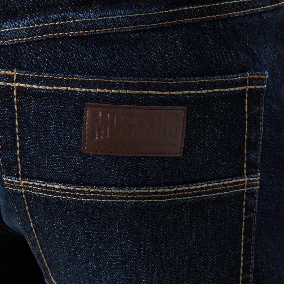 Mustang Signature Y03057 Men's Jeans-INDIGO