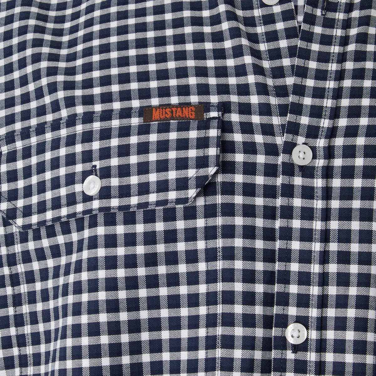 Mustang Signature Y04005 Men's Formal Check Shirt