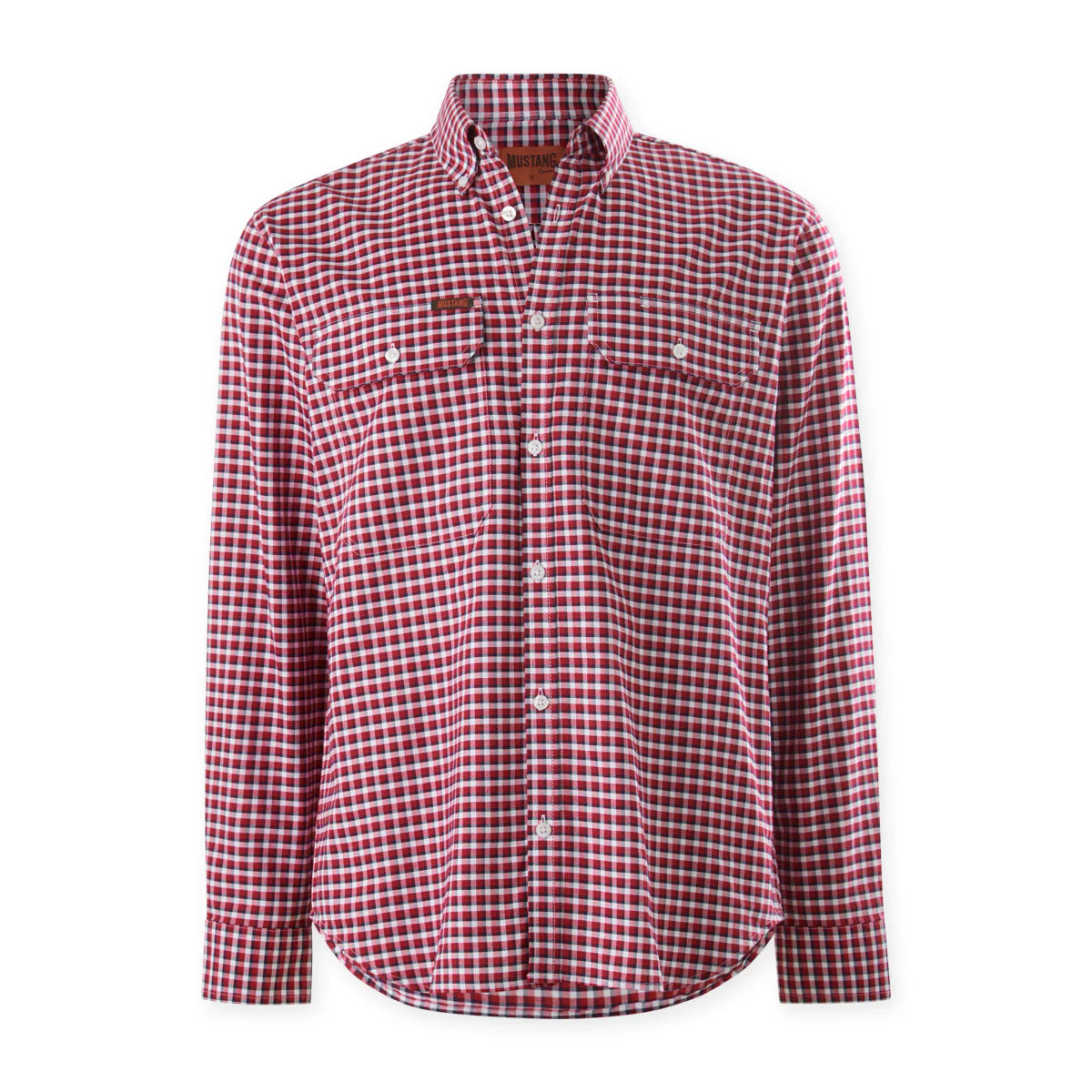 Mustang Signature Y04005 Men's Formal Check Shirt