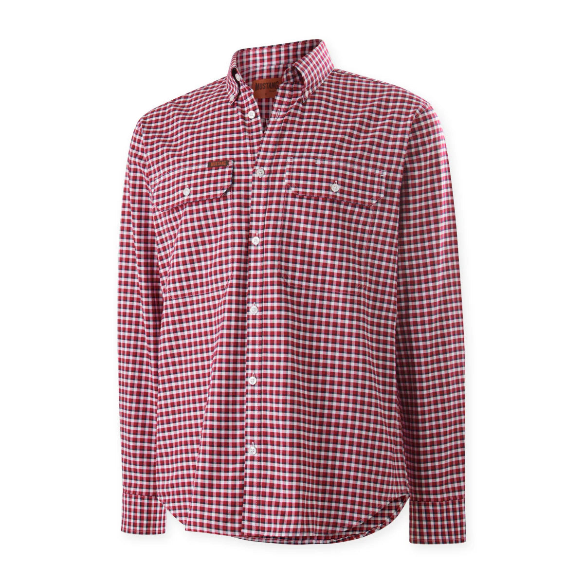 Mustang Signature Y04005 Men's Formal Check Shirt