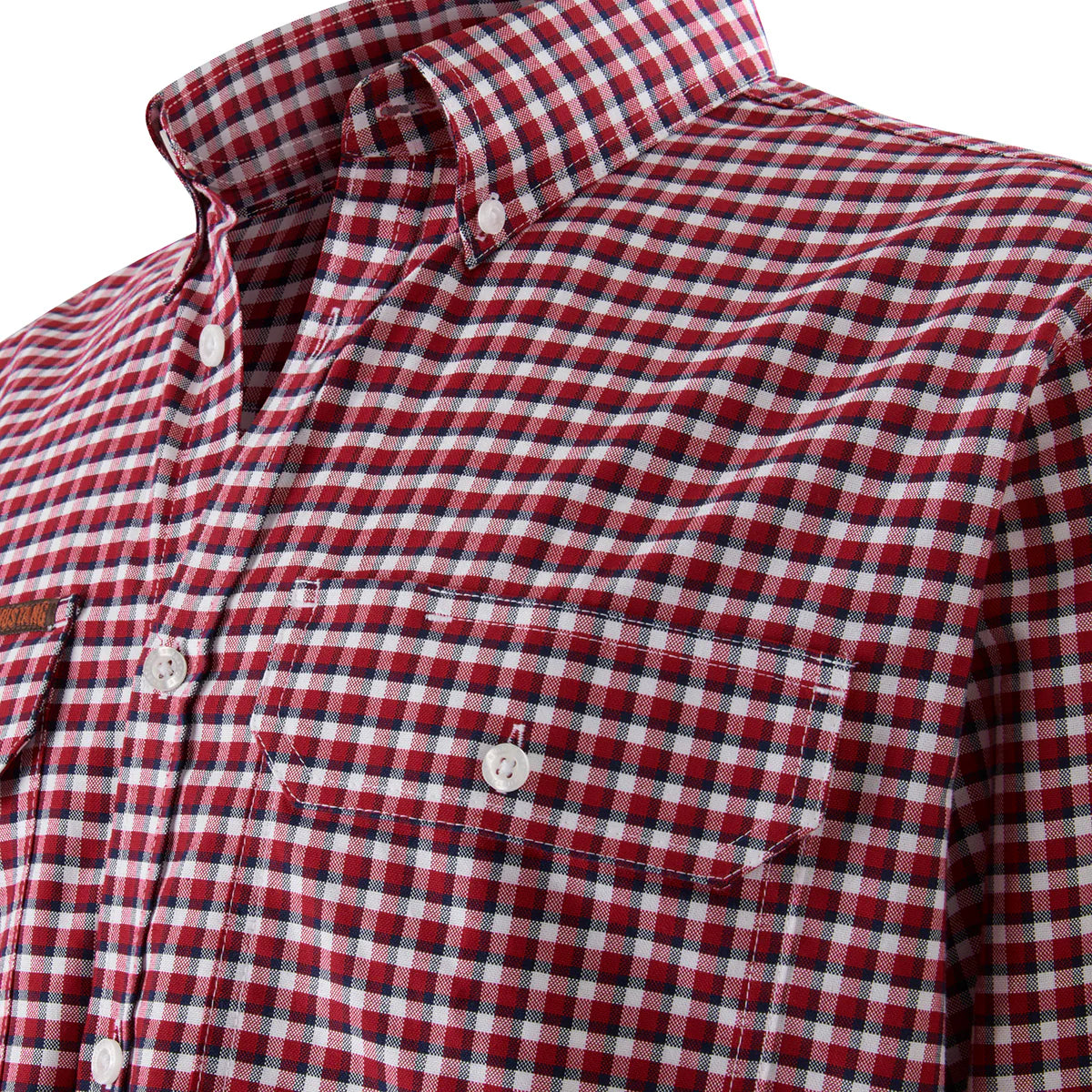 Mustang Signature Y04005 Men's Formal Check Shirt