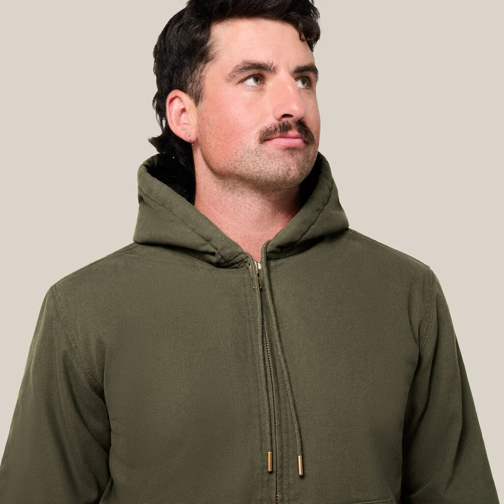 Hard Yakka Y06124 Heritage Canvas Bomber Jacket