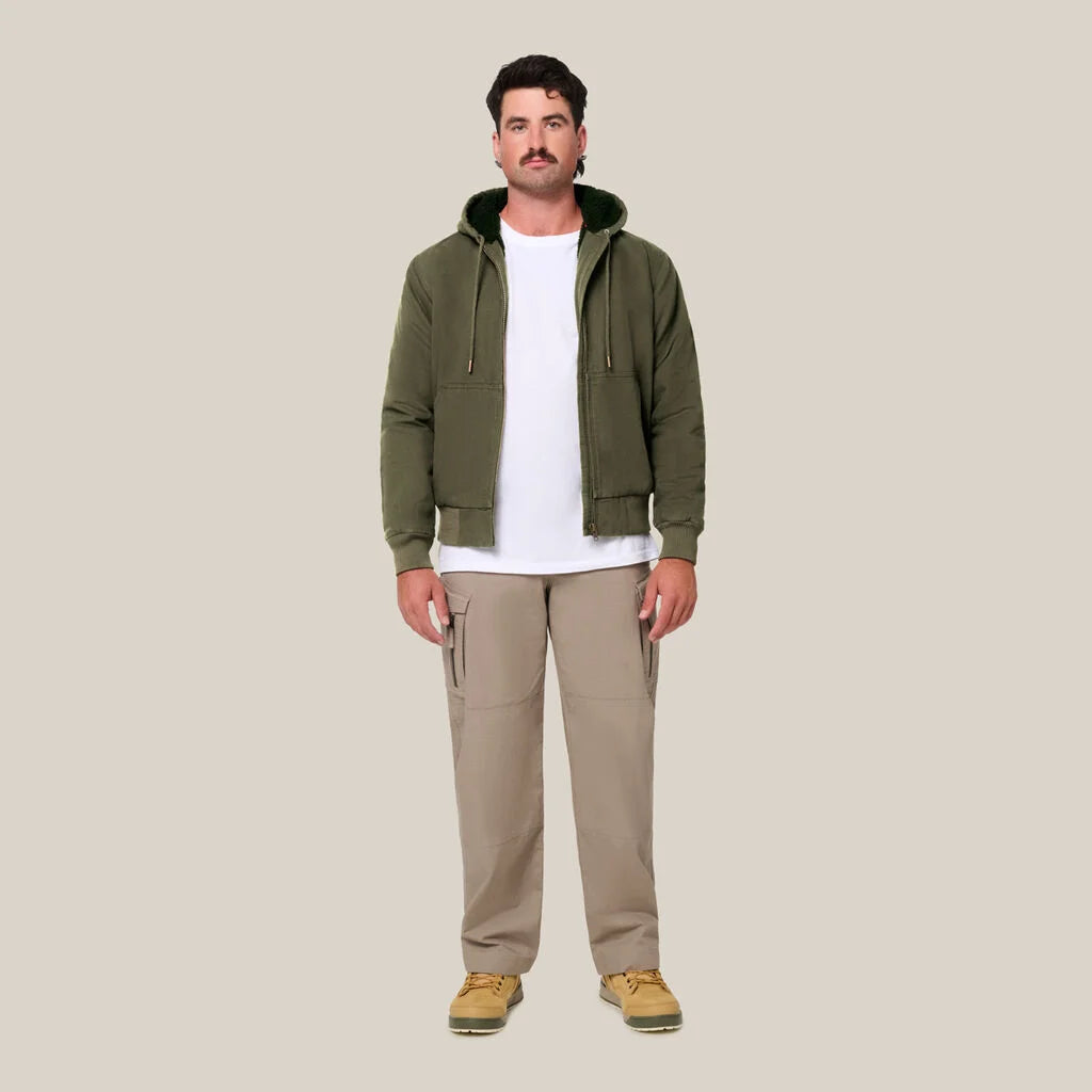 Hard Yakka Y06124 Heritage Canvas Bomber Jacket