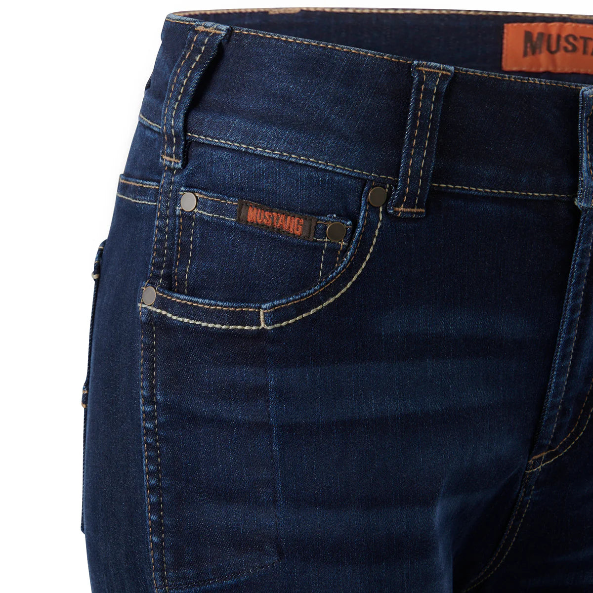 Mustang Signature Y08108 Women's Regular Jeans-INDIGO