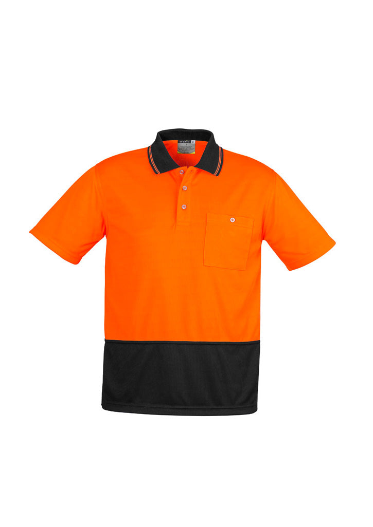 Syzmik ZH231 Unisex Hi-Vis Basic Spliced S/S Polo