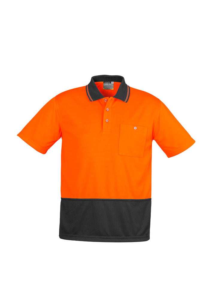 Syzmik ZH231 Unisex Hi-Vis Basic Spliced S/S Polo