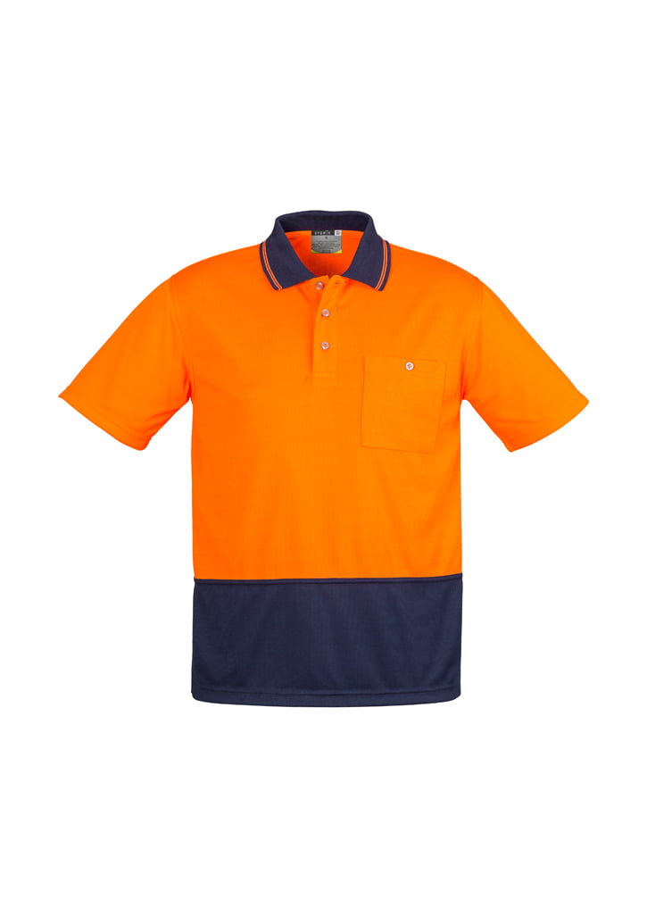 Syzmik ZH231 Unisex Hi-Vis Basic Spliced S/S Polo