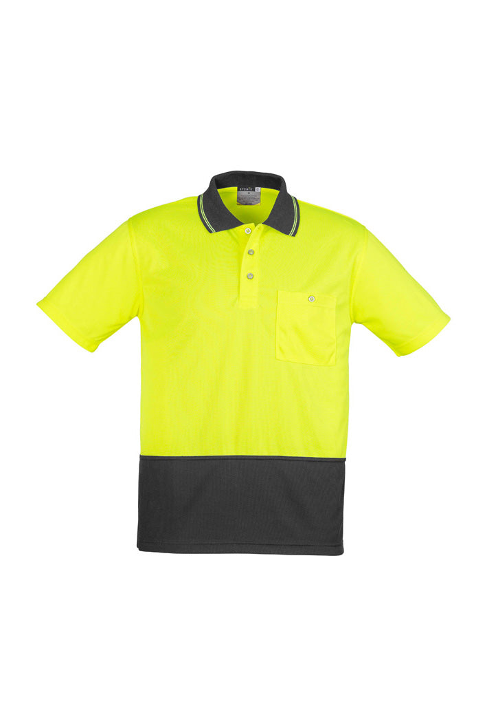 Syzmik ZH231 Unisex Hi-Vis Basic Spliced S/S Polo