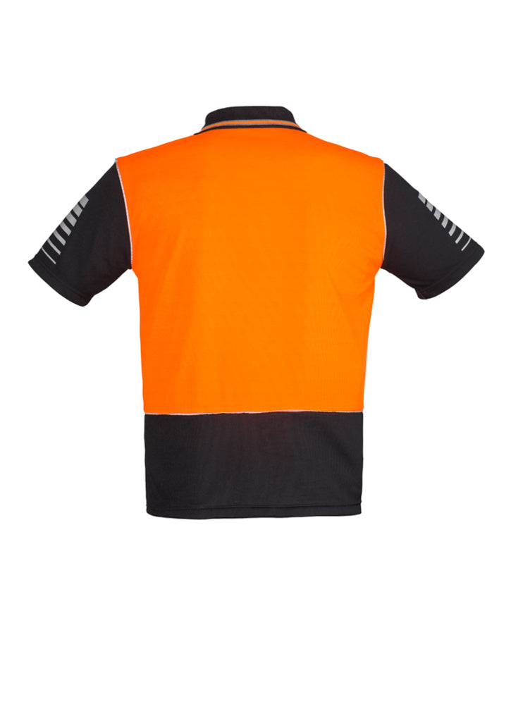 Syzmik ZH236 Men's Hi-Vis Zone S/S Polo