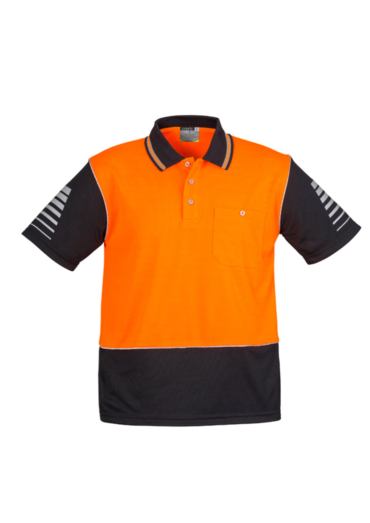 Syzmik ZH236 Men's Hi-Vis Zone S/S Polo