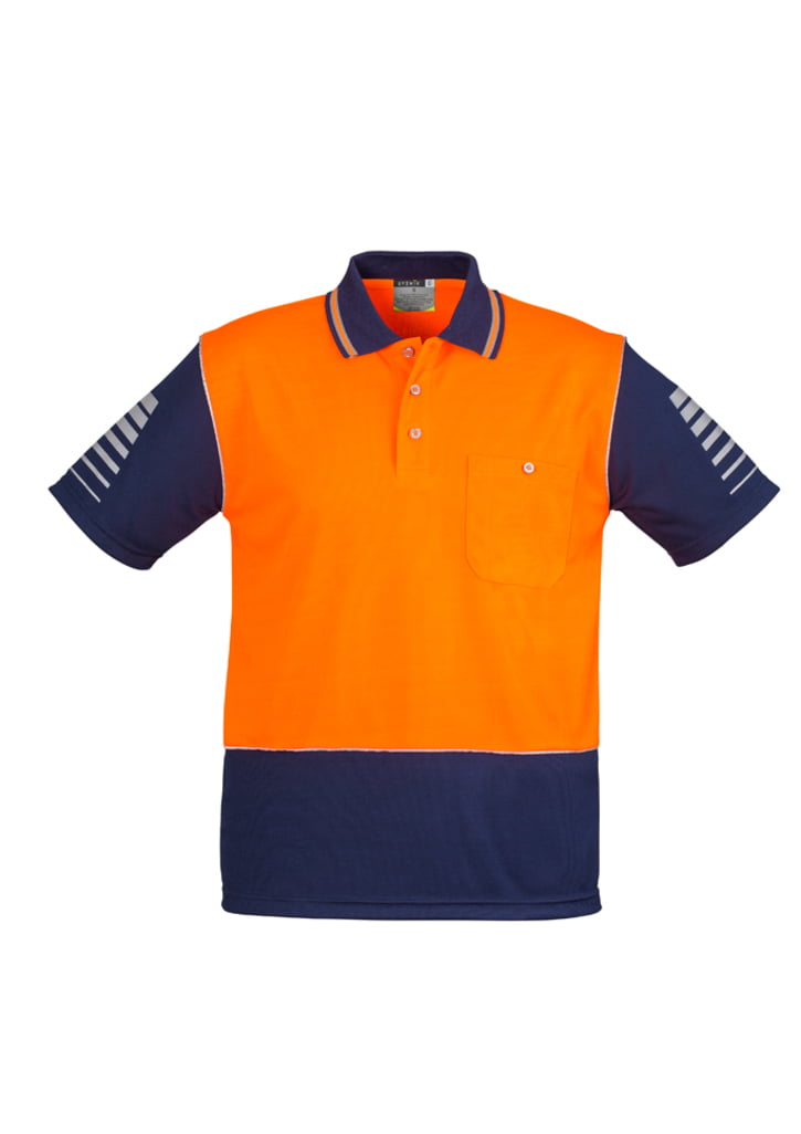 Syzmik ZH236 Men's Hi-Vis Zone S/S Polo