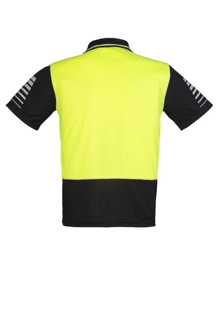 Syzmik ZH236 Men's Hi-Vis Zone S/S Polo