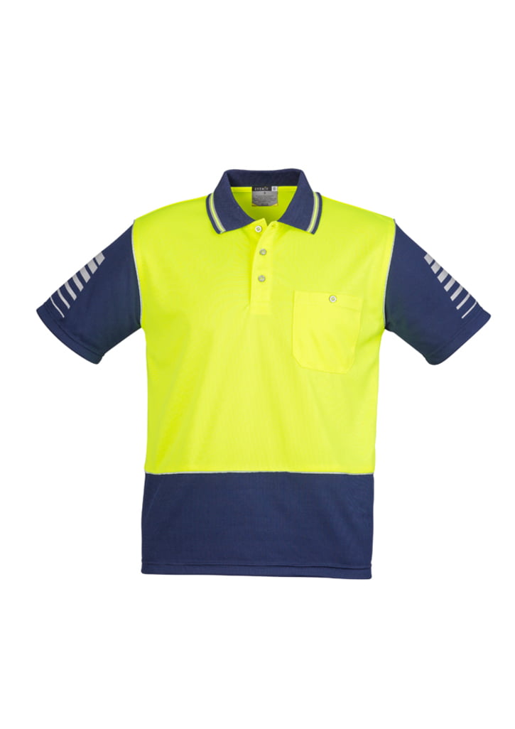 Syzmik ZH236 Men's Hi-Vis Zone S/S Polo