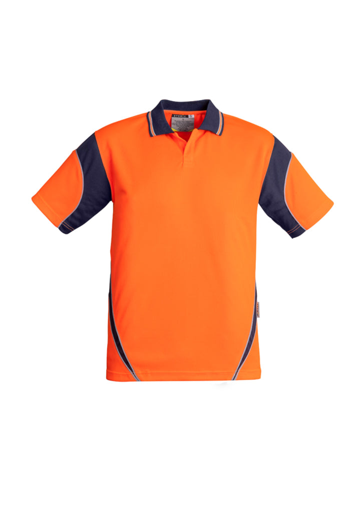 Syzmik ZH248 Men's Hi Vis Aztec Polo - Short Sleeve