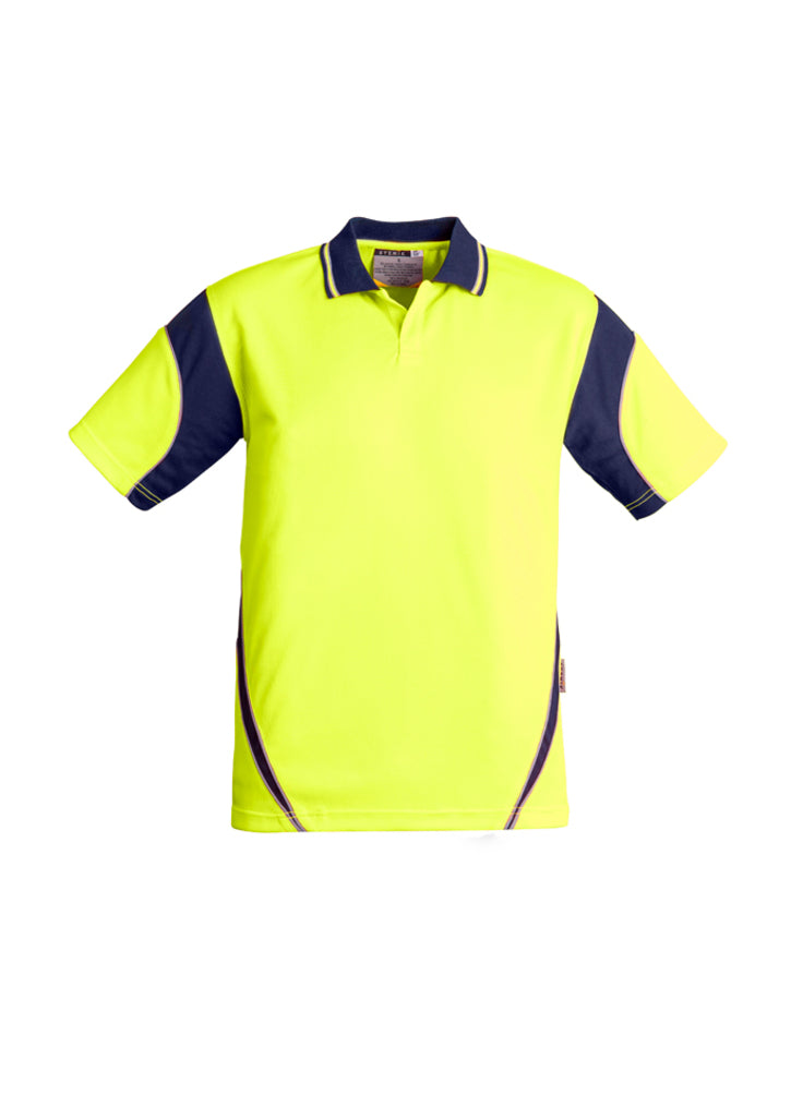 Syzmik ZH248 Men's Hi Vis Aztec Polo - Short Sleeve