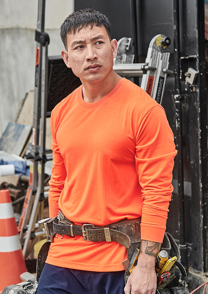 Syzmik ZH390 Men's Hi Vis Long Sleeve Tee