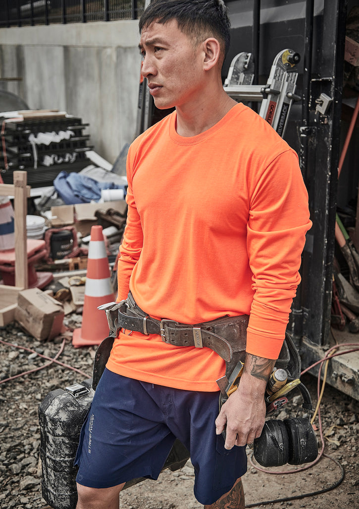 Syzmik ZH390 Men's Hi Vis Long Sleeve Tee